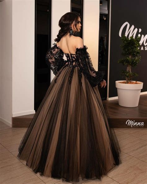 Black Wedding Dresses With Edgy Elegance Black Wedding Gowns Black