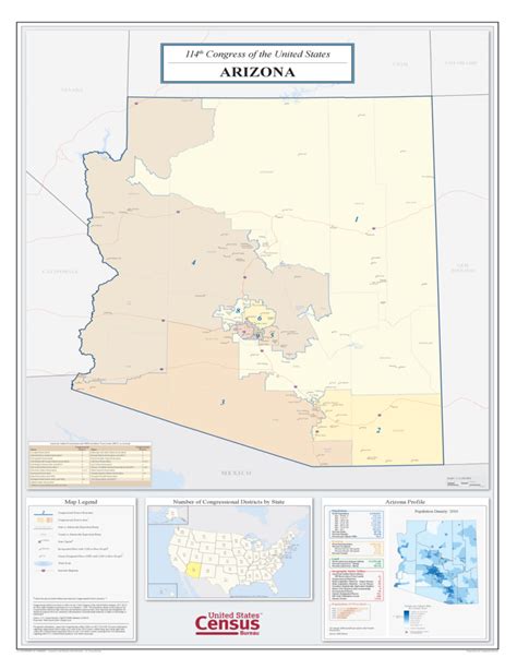 Arizona Congressional District Map Free Download