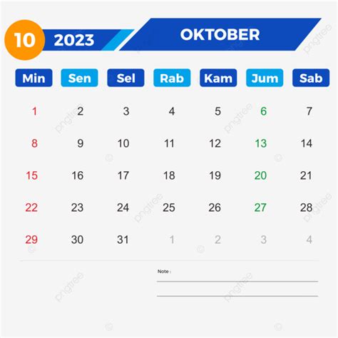 Kalender Oktober 2023 Lengkap Dengan Tanggal Merah Kalender 2023