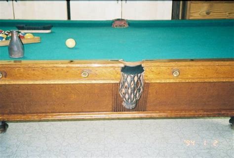 Maybe you would like to learn more about one of these? ANTIQUE Oliver Briggs 8ft pool table FOR SALE from Upper ...