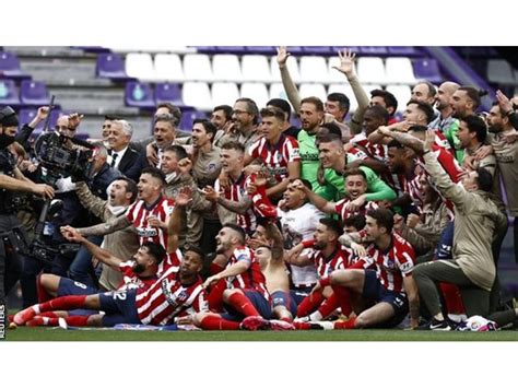 Atletico Madrid Juara La Liga Spanyol Musim 20202021 Tagar