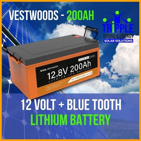 200ah Lithium Battery 12v Vestwoods Lithium Batteries Water Pump