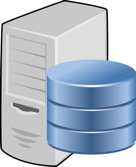 Free Clipart Database Server Lyte