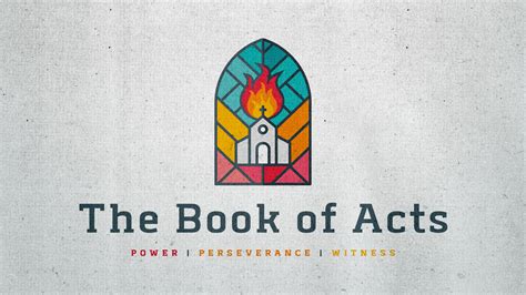 The Book Of Acts Sermon Series Hope Bible Church Oakville