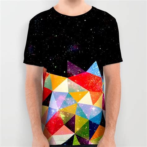 Space Shapes All Over Print Shirt By Fimbis Printed Shirts Print