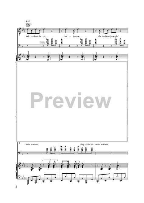 Mess Around Sheet Music By Ray Charles For Pianovocalchords Sheet