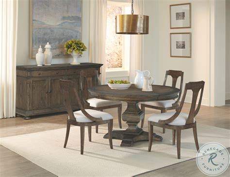 Wellington Hall Java Round Extendable Dining Room Set In 2022 Round