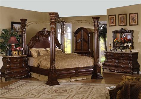 Neutral colors are my first suggestion. California King Canopy Bedroom Set - Home Furniture Design