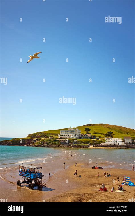 Burgh Island Bigbury On Sea South Devon England Uk Stock Photo Alamy