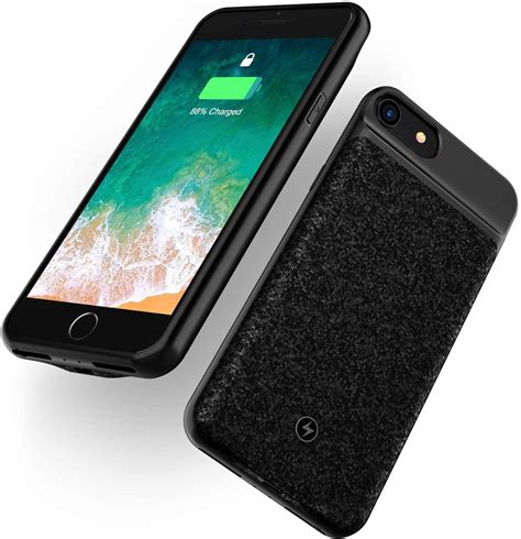 Wireless Battery Case 4000mah Ultra Slim For Iphone 8 Uk