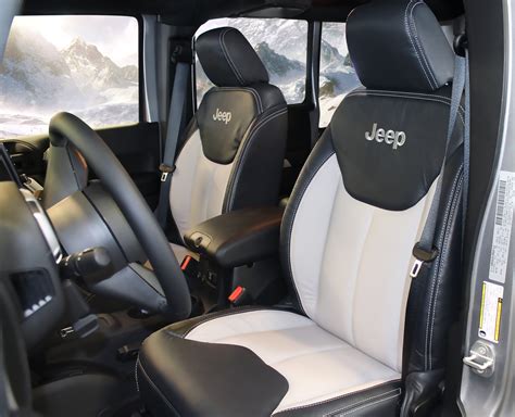 Jeep Wrangler Custom Leather Seats