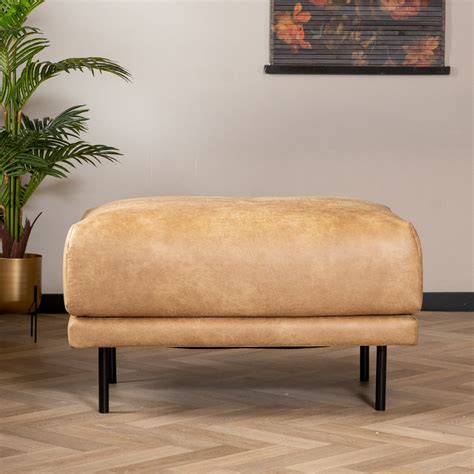 Hocker Denver Eco Leer Beige Livin