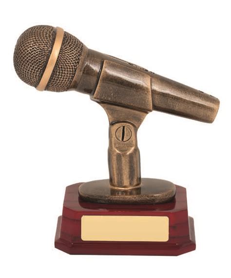 Microphone Award Corporate Awards And Trophies