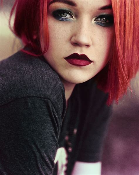 cherry by zenibyfajnie new makeup ideas redhead beauty face hair