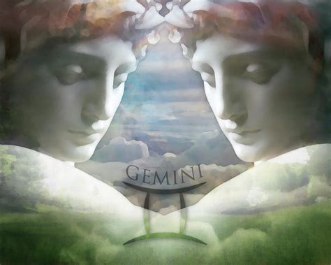 Gemini Twins Digital Art By Kathleen Holley