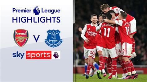Arsenal 4 0 Everton Match Report And Highlights