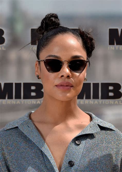 In this new adventure, they tackle their biggest, most global threat to date: Tessa Thompson At ''Men In Black International'' photocall ...