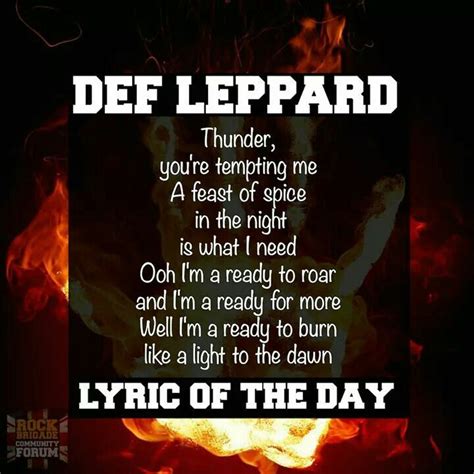 Pin By Sophie Veljanovska On Def Leppard D Def Leppard Lyrics Def Leppard Songs Def Leppard