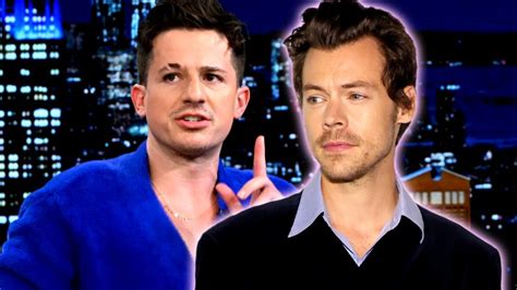charlie puth reckons him and harry styles have beef after his cringe faux pas from the 1d days