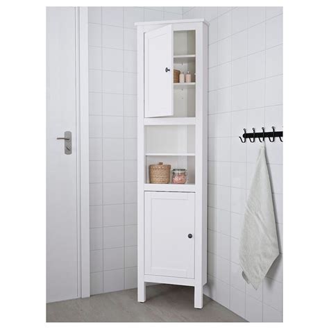 Hemnes Corner Cabinet White 2012x1458x7838 52x37x199 Cm Ikea