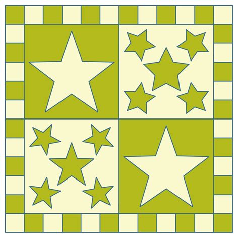 Go 5 Point Stars Pattern Quilt Patterns Quilts Free Quilting