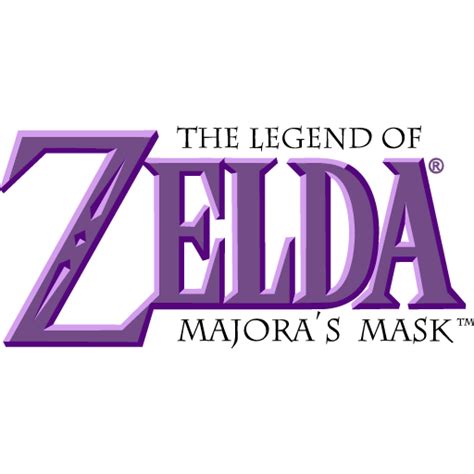 The Legend Of Zelda Majoras Mask Logo Vector Download Free