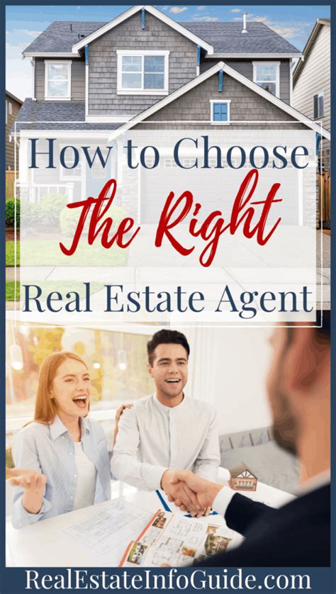 How To Pick A Real Estate Agent Real Estate Info Guide