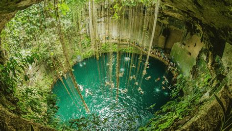 Cenote Ik Kil Aguas Sagradas Que Se Remontan A Los Mayas Planeta