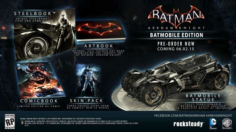 Batman Arkham Knight Batmobile Edition Canceled Due To Quality Issues