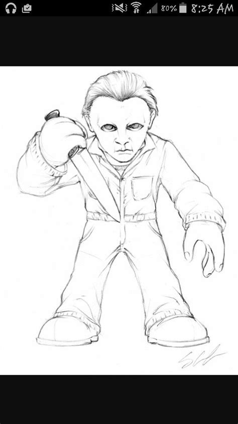 39+ michael myers coloring pages for printing and coloring. Michael myers coloring | Michael myers, Michael myers art ...