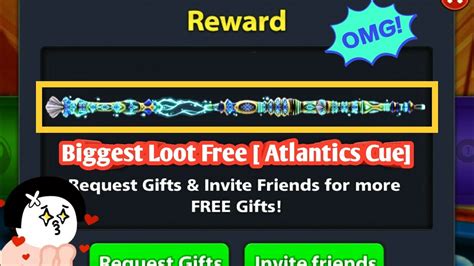 This page updates frequently with new information and news about promotional gifts. Biggest Free Reward in 8 ball pool free [ Atlantic Cue ...