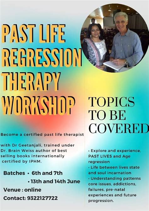 Past Life Regression Therapist Workshop Life Positive