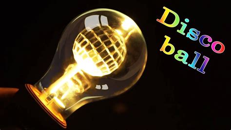 Disco Ball Light Bulb Youtube