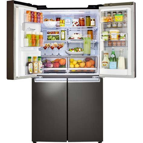 best buy lg 29 9 cu ft 4 door french door in door smart wi fi enabled refrigerator black