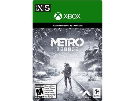 Metro Exodus Xbox Series Xs Xbox One Digital Code