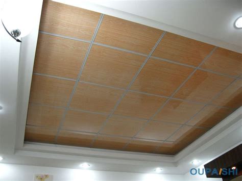 Personally i think the reveals provide a nice aesthetic touch. 60x60 Easy Cleaning Pvc Drop Ceiling Tiles House Ceiling ...