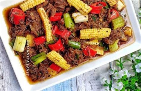 350 gram daging sapi has dalam, iris tipis. Resep Daging Sapi Blackpaper / Bosan Sama Semur Daging Ini Resep Beef With Black Pepper ...