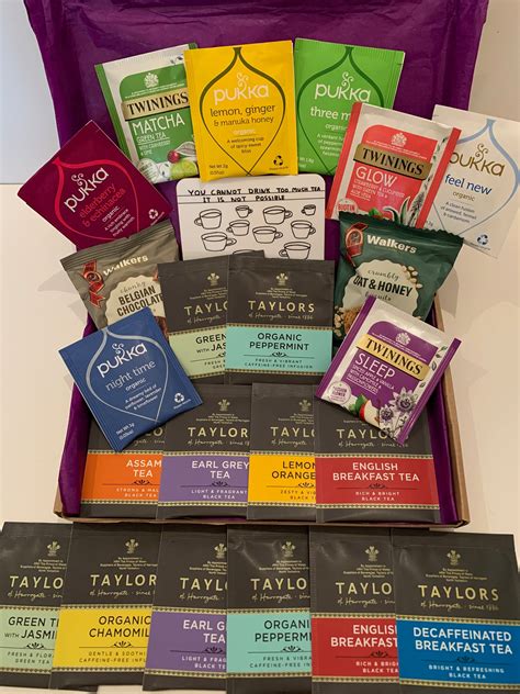 The Ultimate Tea Lovers Letterbox Gift Birthday Love You Thinking