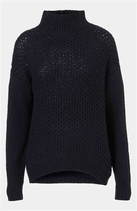 Topshop Slouchy Mock Neck Sweater Nordstrom