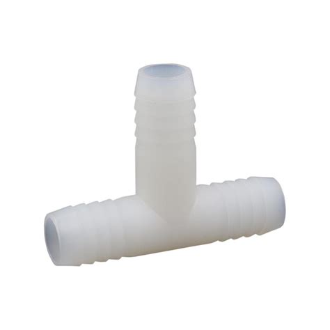 Everbilt 58 In Id Plastic Hose Barb Tee Fitting 800399 The Home Depot