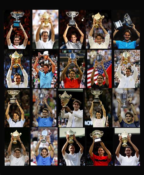 Roger Federers 20 Grand Slam Titles In Pictures Yahoo Sport