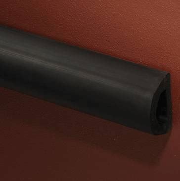 2225 urethane bumper with aluminum retainer. D-Fender Rubber Chair Rail Wall Guard | Eagle Mat