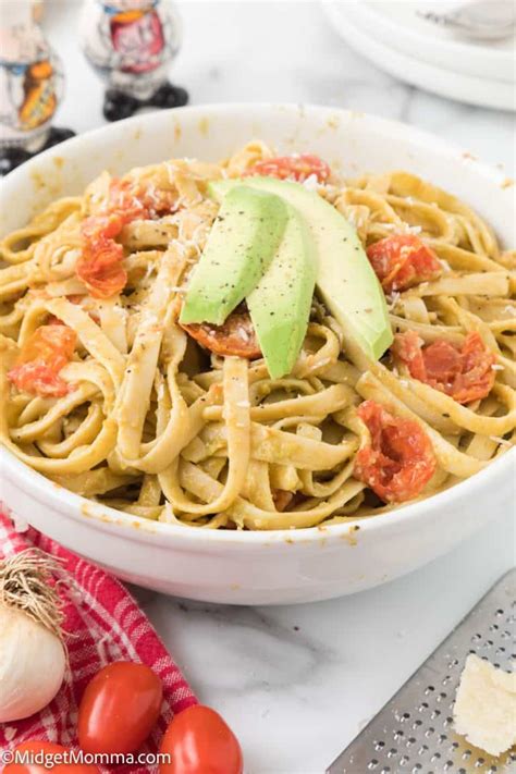 Creamy Avocado Pasta Pasta Dinner Recipe • Midgetmomma