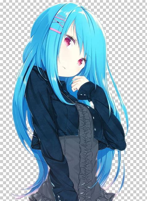 Top More Than 80 Blue Haired Anime Girl Best Induhocakina