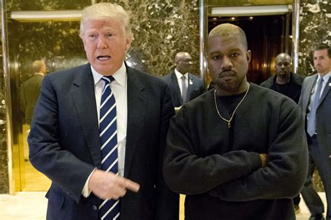 donald trump thinks kanye west is acting too crazy