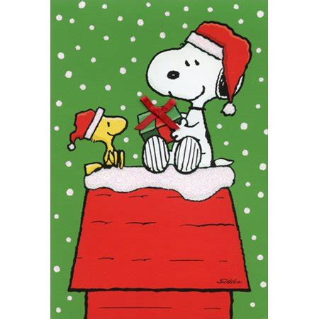 Maybe you would like to learn more about one of these? Hallmark Snoopy Woodstock Gift Exchange: Peanuts Christmas Card - Walmart.com