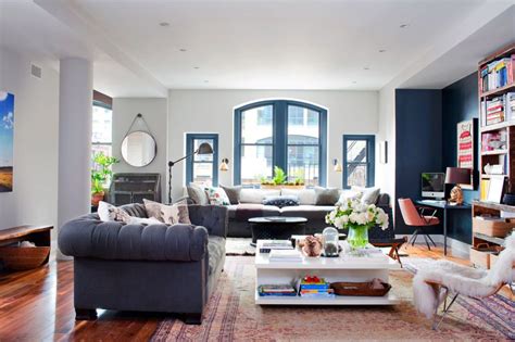 Style Caster Leslie Fremars New York City Loft Perfect Living Room Interior Design Home