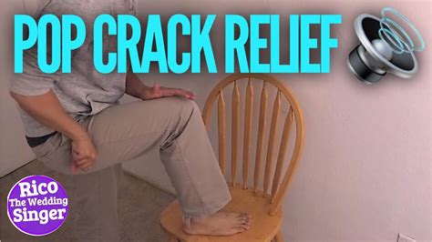 How To Crack Lower Back With Sciatic Massage Relief Twist Pop Self