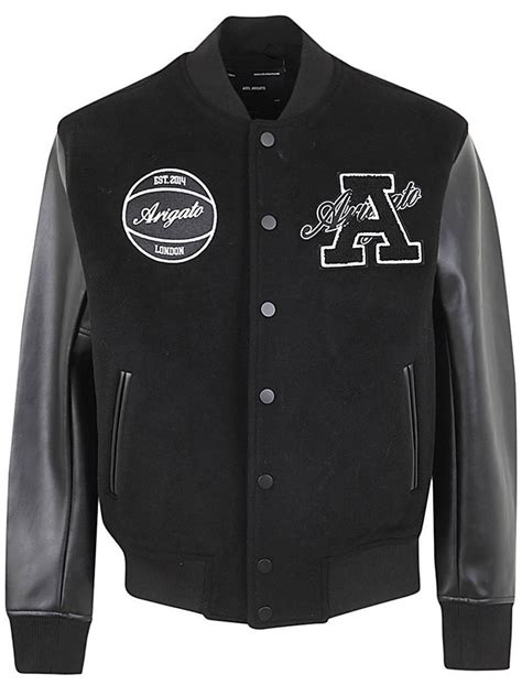 Axel Arigato Hudson Varsity Jacket Clothing In Black For Men Lyst
