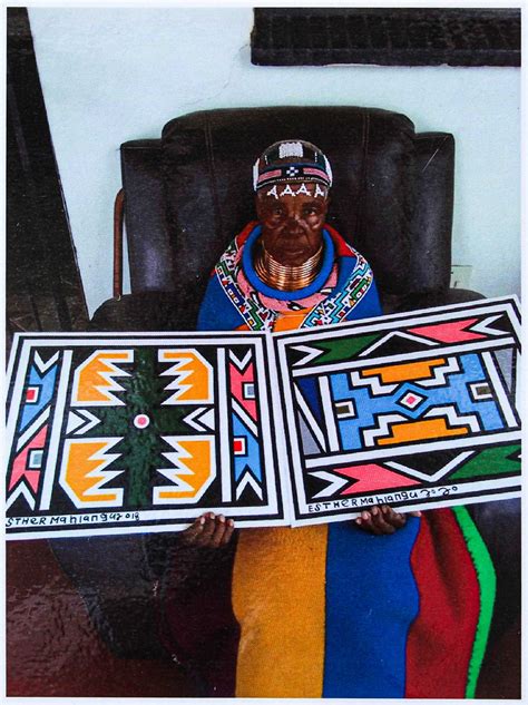 Esther Mahlangu Lifestyle Art Gallery